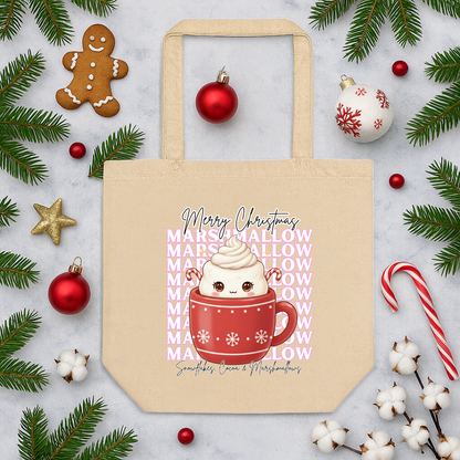 &quot;Marshmallow, Merry Christmas...&quot; | Eco Tote Bag
