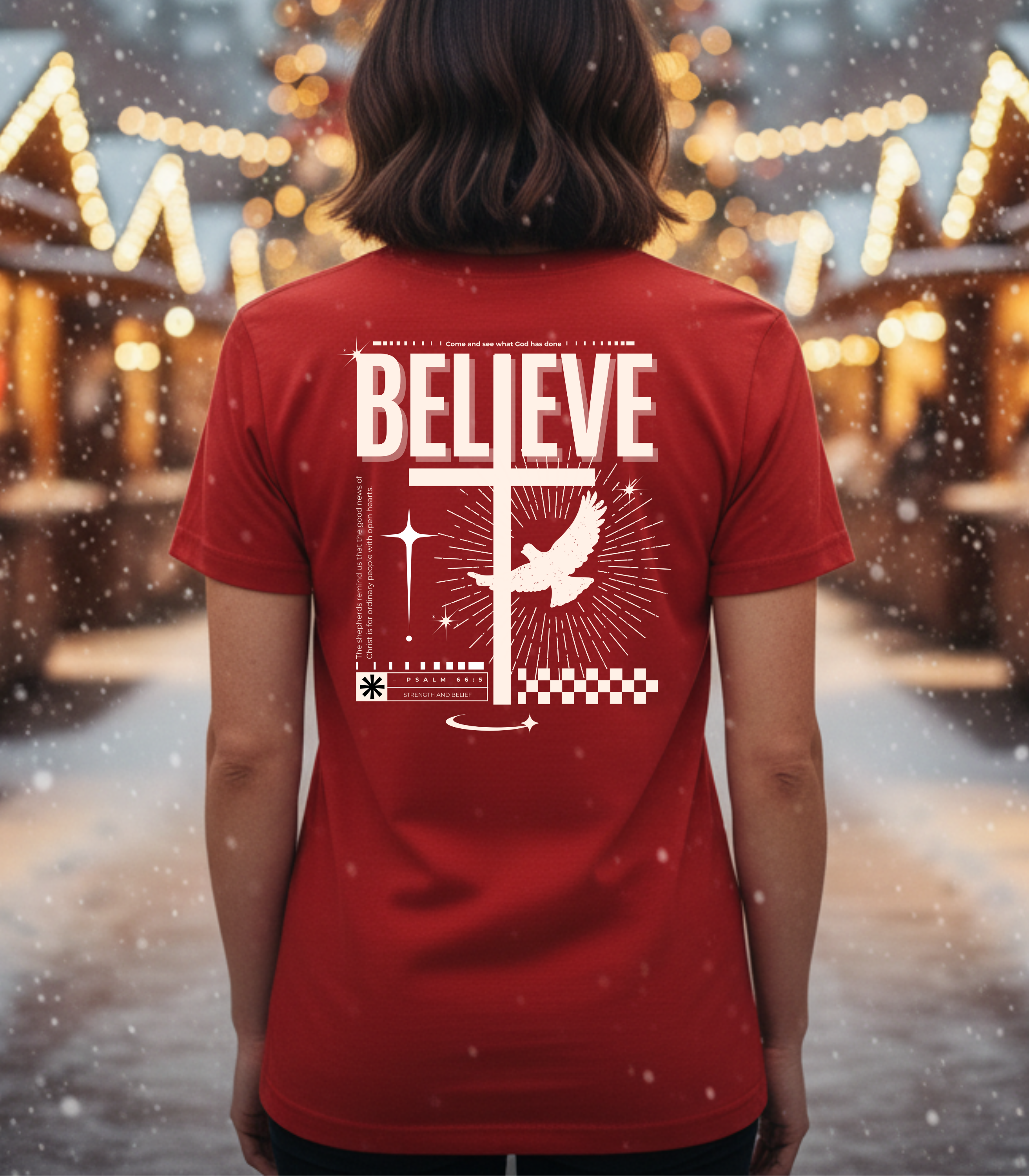 Believe Back Biblical T-Shirt