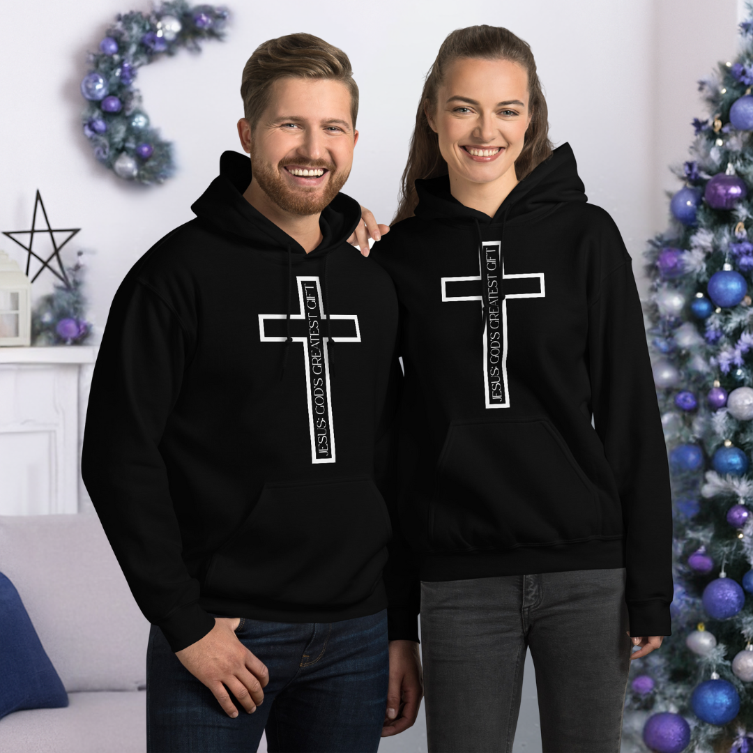 Jesus Christ Cross Big Biblical Hoodie