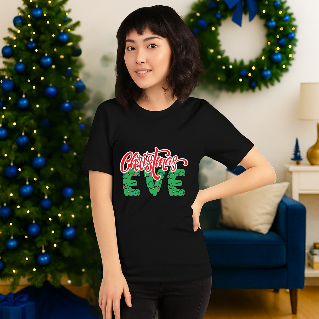 &quot;Christmas Eve&quot;- White | Adults t-shirt