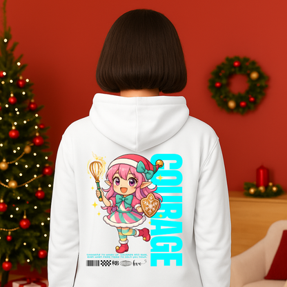 &quot;Courage&quot;- Black | Youth Hoodie | – RB Designa Co