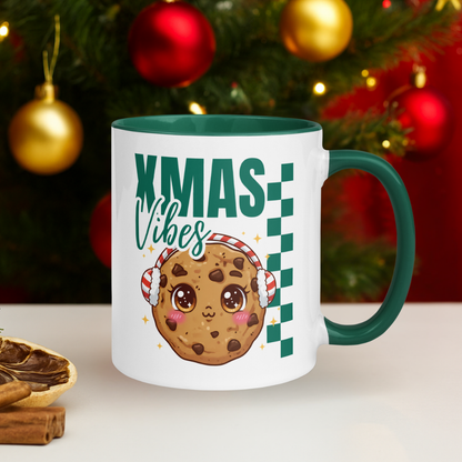 Xmas Vibes Cookie- Green | Mug