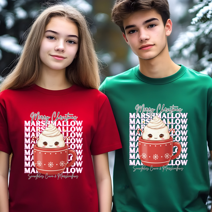 &quot;Marshmallow, Merry Christmas...&quot; | Youth T-Shirt
