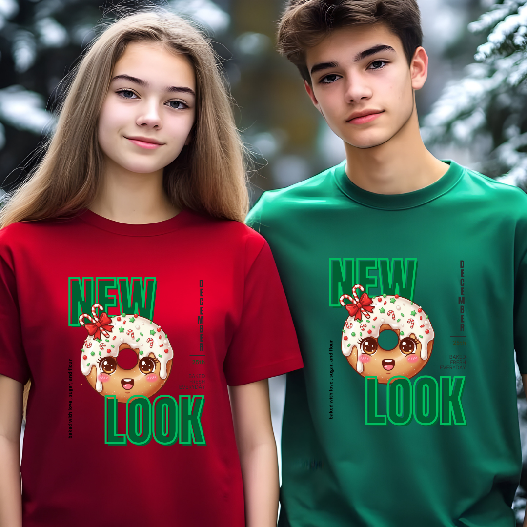 &quot;New Look...&quot;- Black | Youth T-Shirt