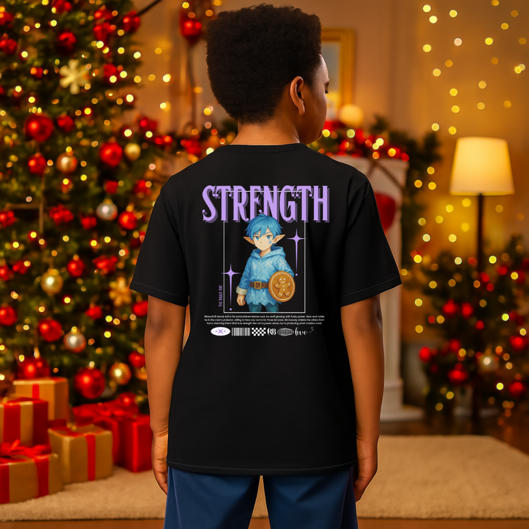 &quot;Strength&quot;- White | Youth T-Shirt