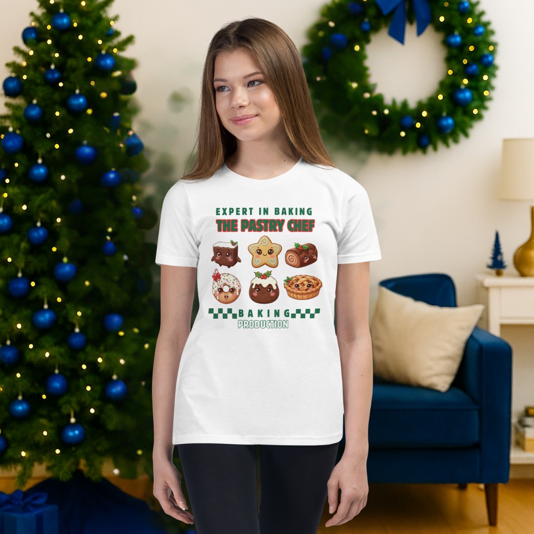 &quot;Expert in Baking: The Pastry Chef...&quot;- | Youth Short Sleeve T-Shirt