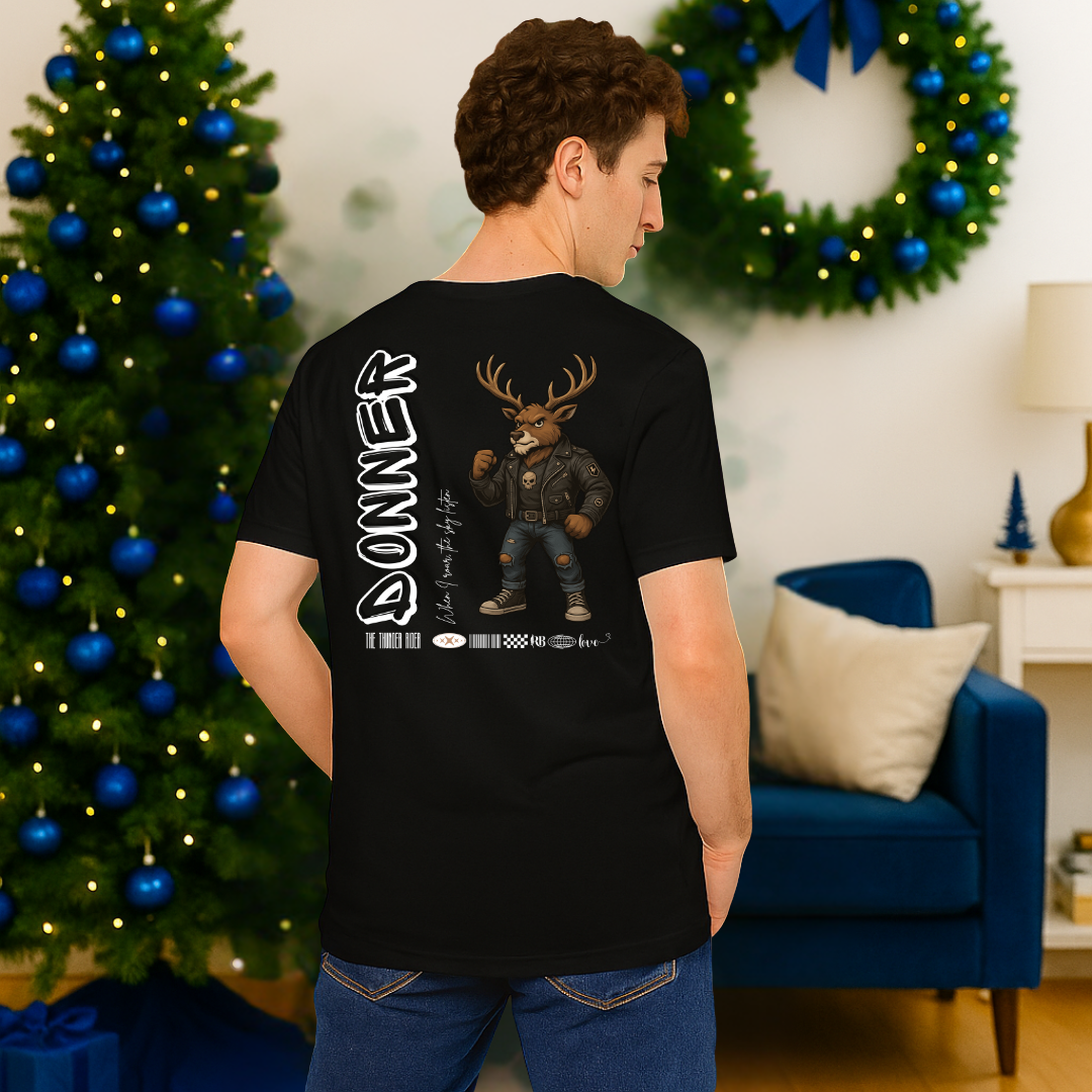 "Donner"- White | Adults t-shirt