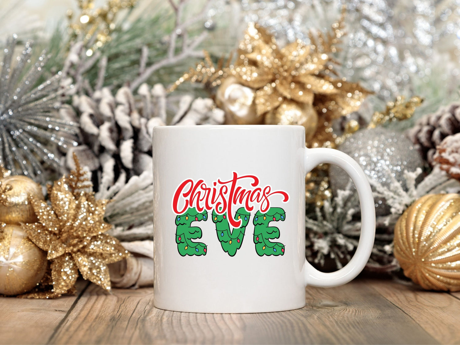 Christmas Eve Teen White Mug