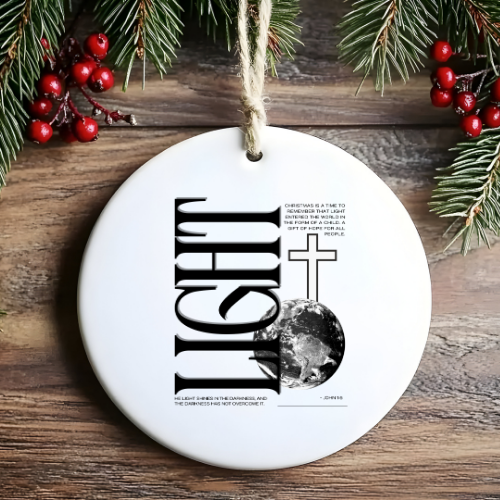 Light Back Biblical Ornaments