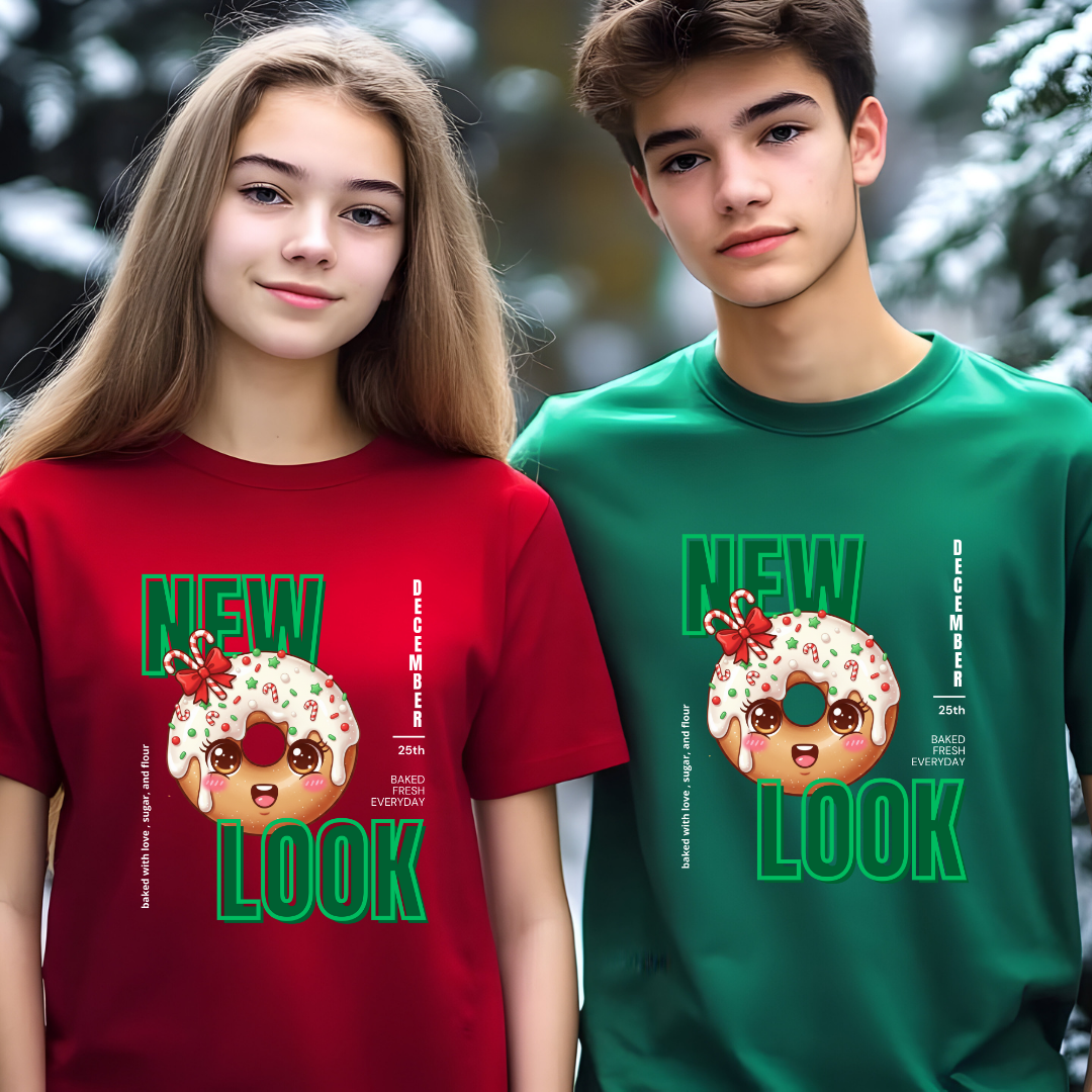 "New Look..."- White | Youth T-Shirt