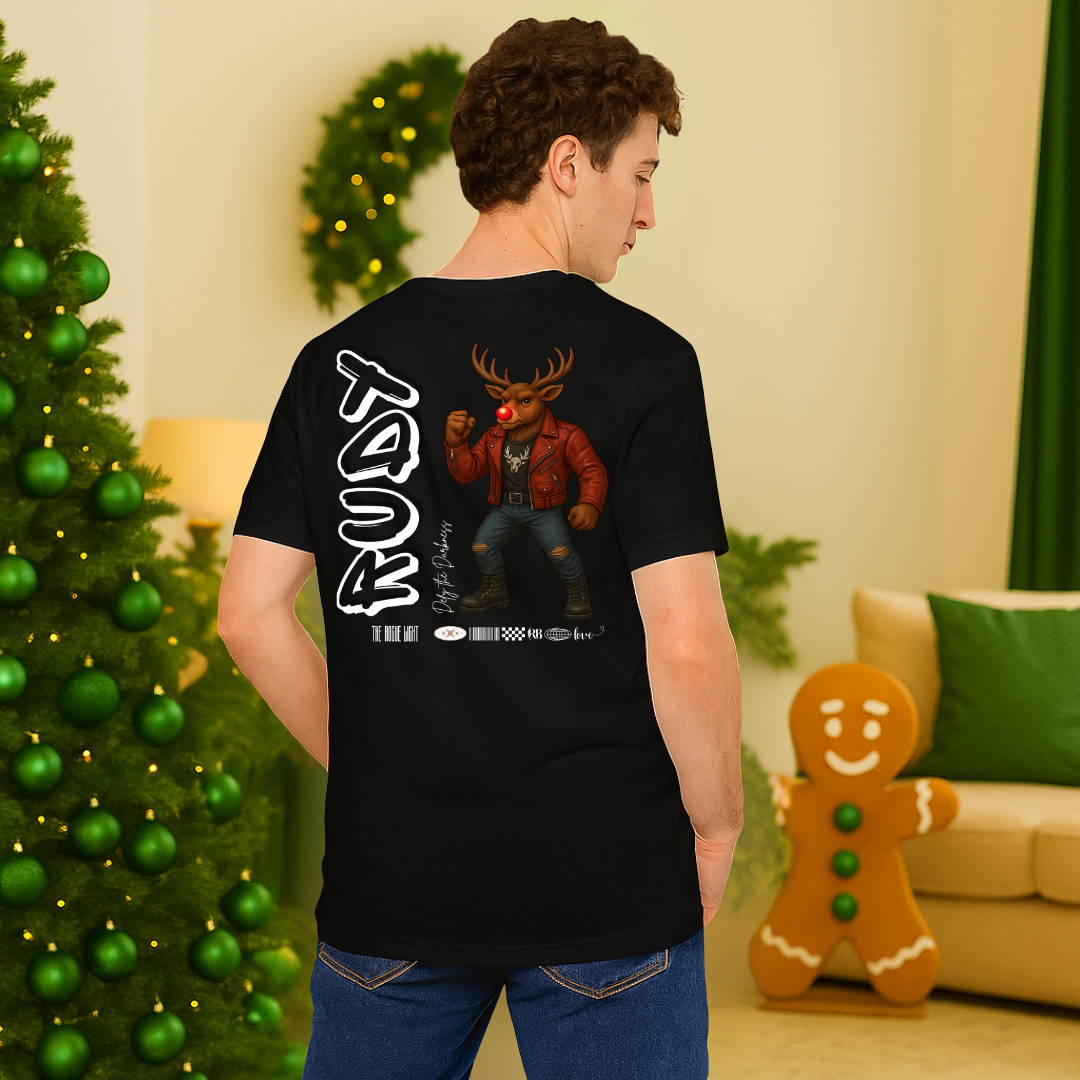 "Rudy"- White | Adults t-shirt