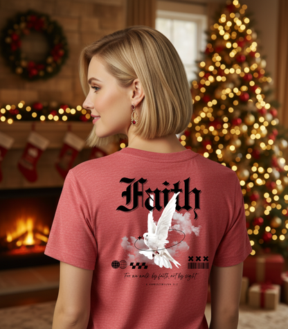 Faith Back Light Biblical T-shirt