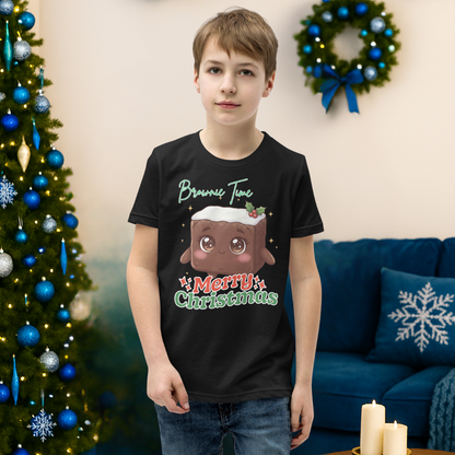 Brownie Time, Merry Christmas | Youth Short Sleeve T-Shirt