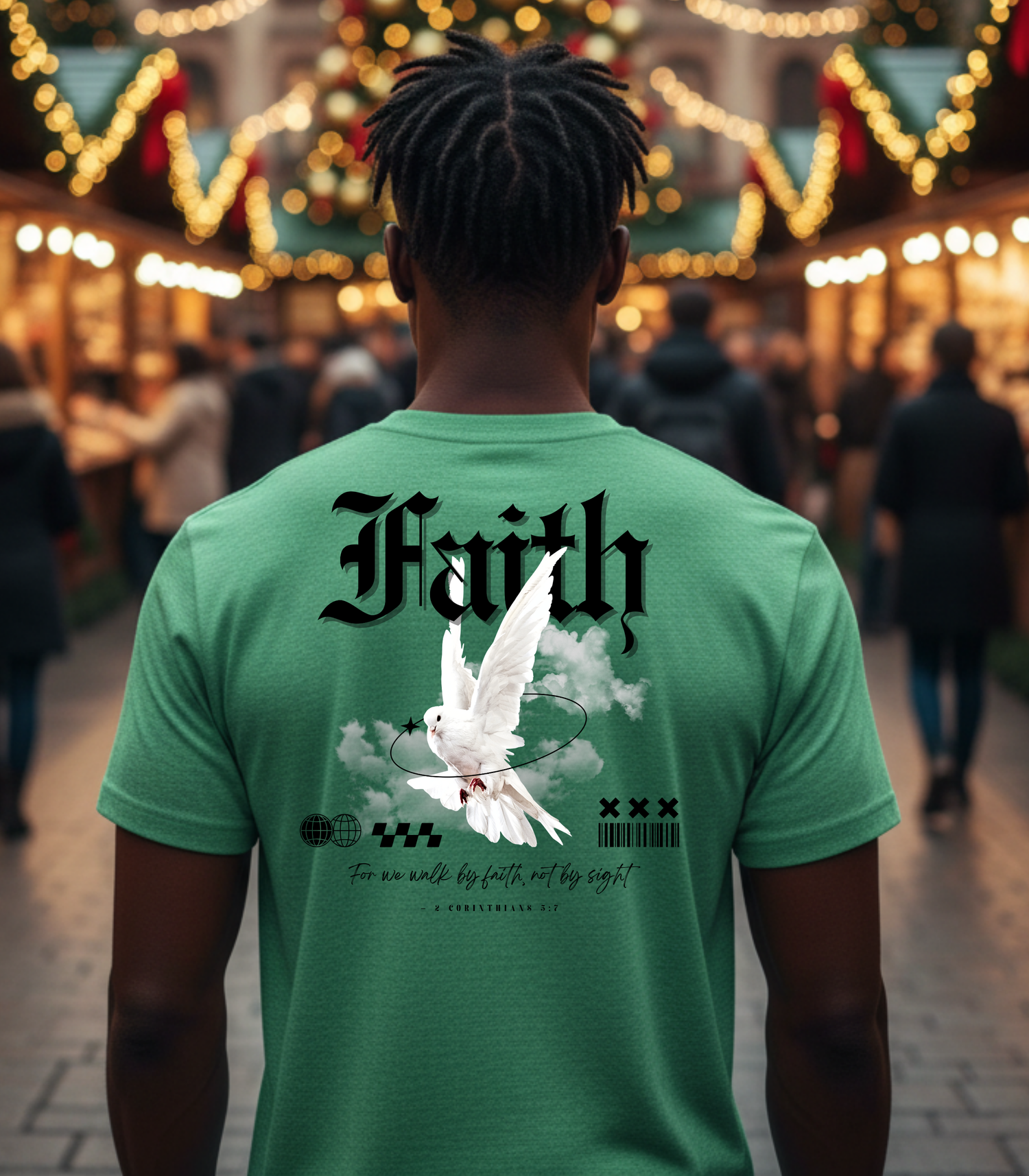 Faith Back Light Biblical T-shirt