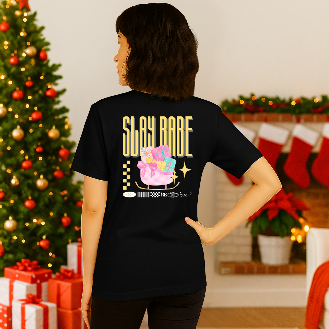 "Slay Babe"- White | Adults t-shirt