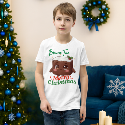 Brownie Time, Merry Christmas | Youth Short Sleeve T-Shirt