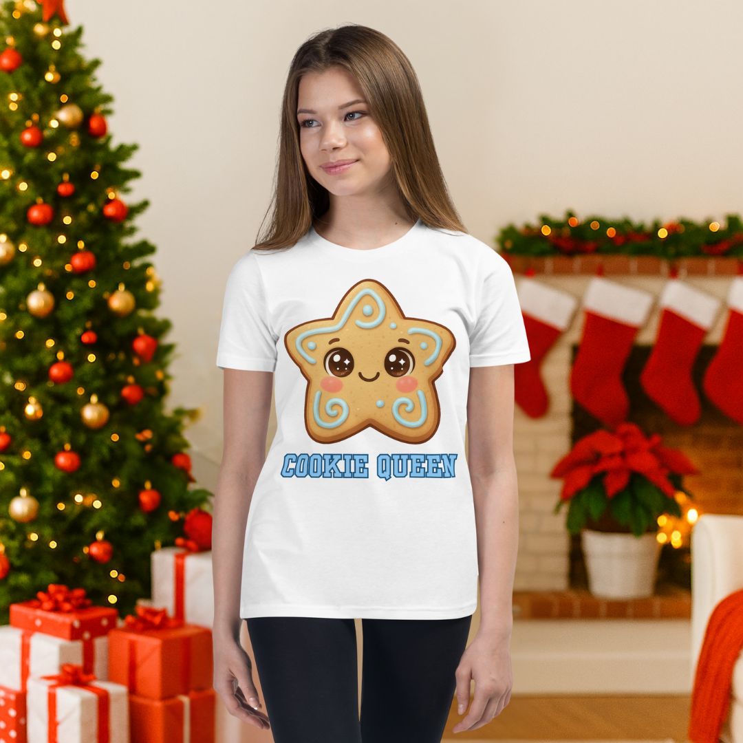 &quot;Cookie Queen&quot; | Youth Short Sleeve T-Shirt