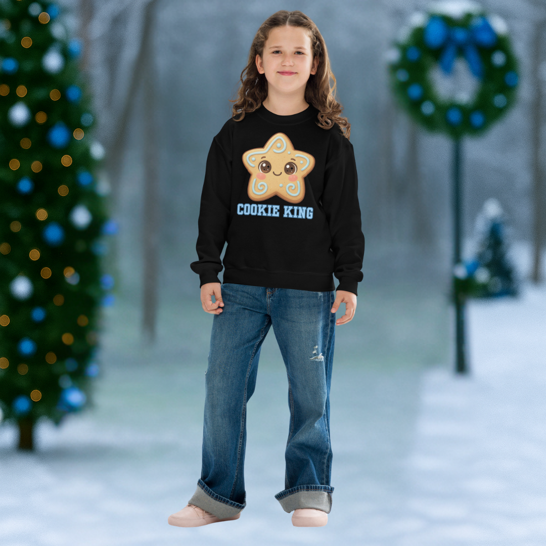 &quot;Cookie King&quot; | Youth Sweatshirt