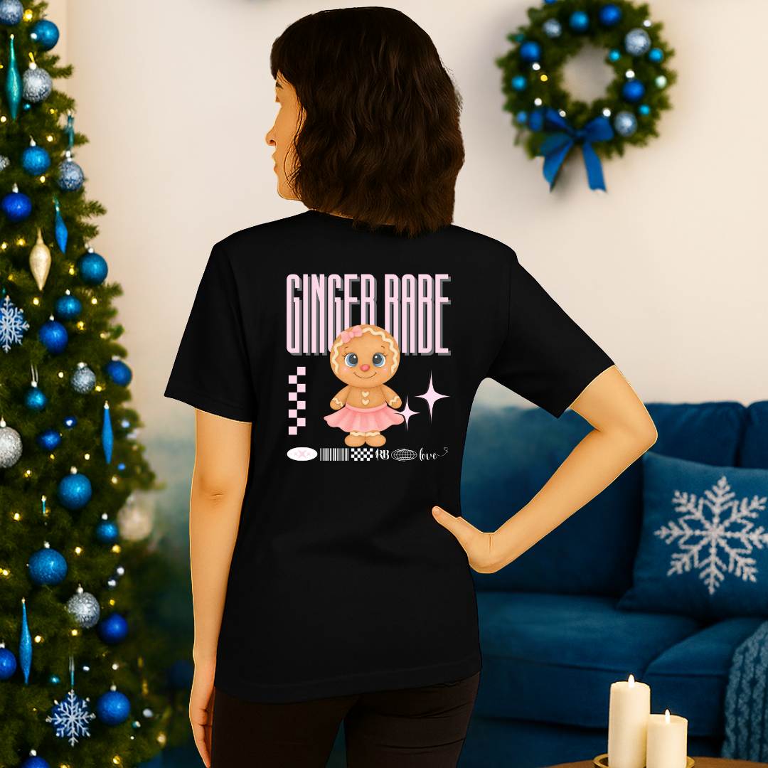 "Ginger Babe"- White | Adults t-shirt