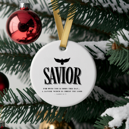 Savior Back Biblical Ornaments