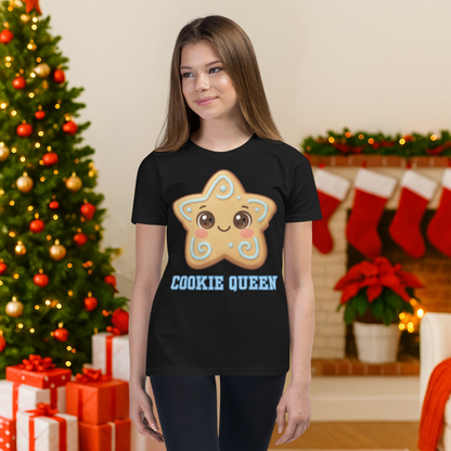 &quot;Cookie Queen&quot; | Youth Short Sleeve T-Shirt