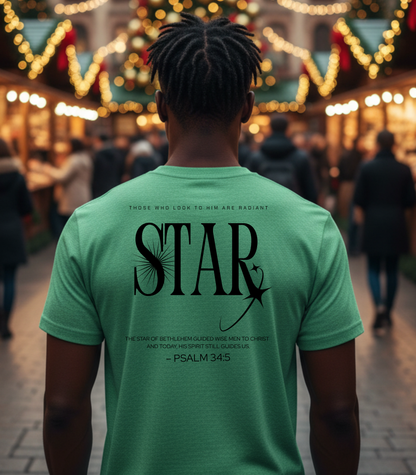 Star Back Light Biblical T-shirt
