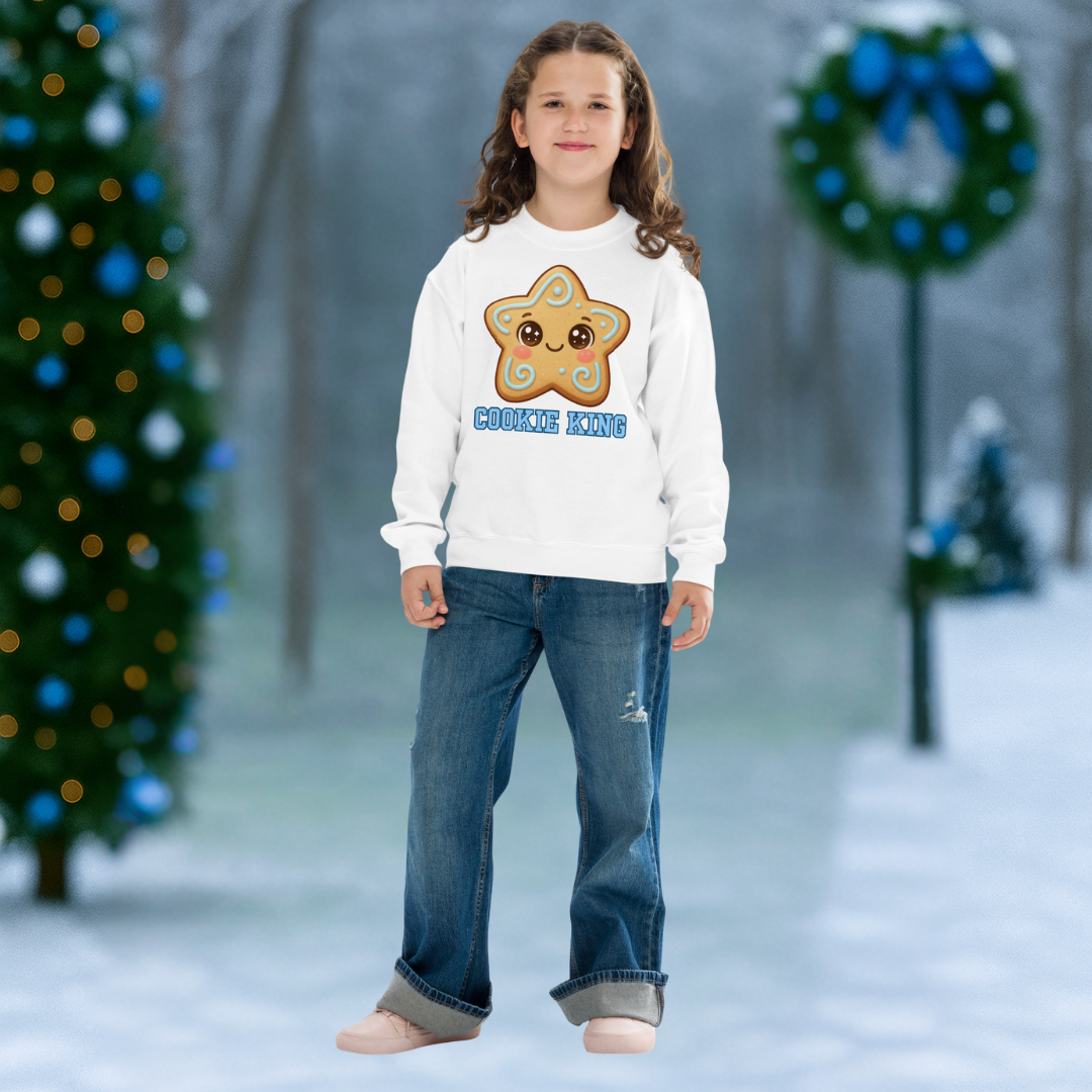 &quot;Cookie King&quot; | Youth Sweatshirt
