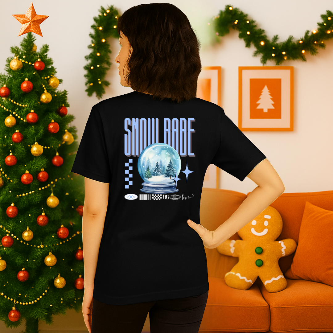 &quot;Snow Babe&quot;- White | Adults t-shirt