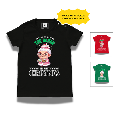 Expert in Baking: The Grandma Baker- White and Green | Youth Short Sleeve T-Shirt | – RB Designa Co