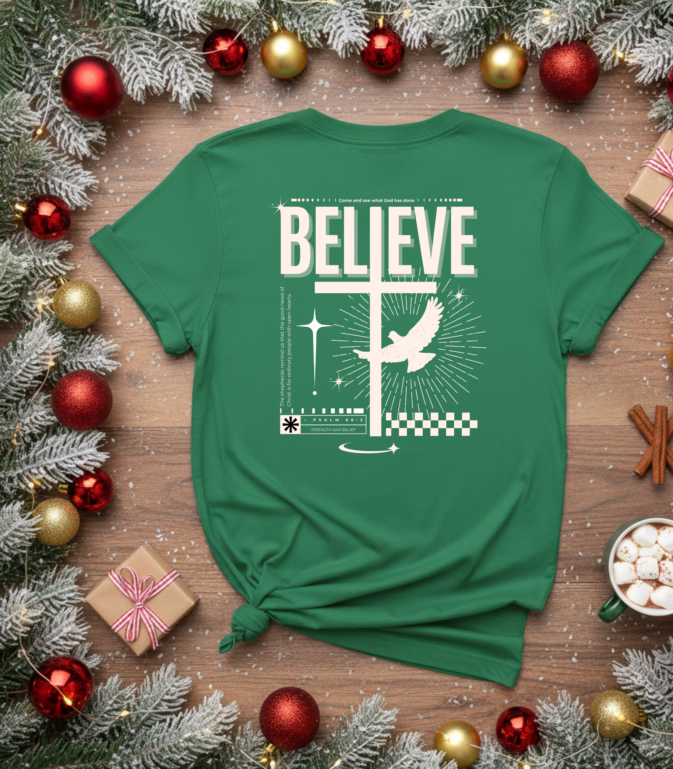 Believe Back Biblical T-Shirt