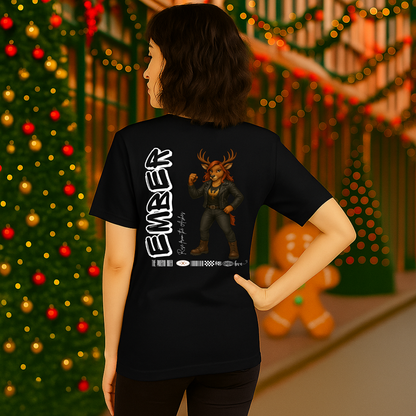 &quot;Ember&quot;- White | Adults  t-shirt