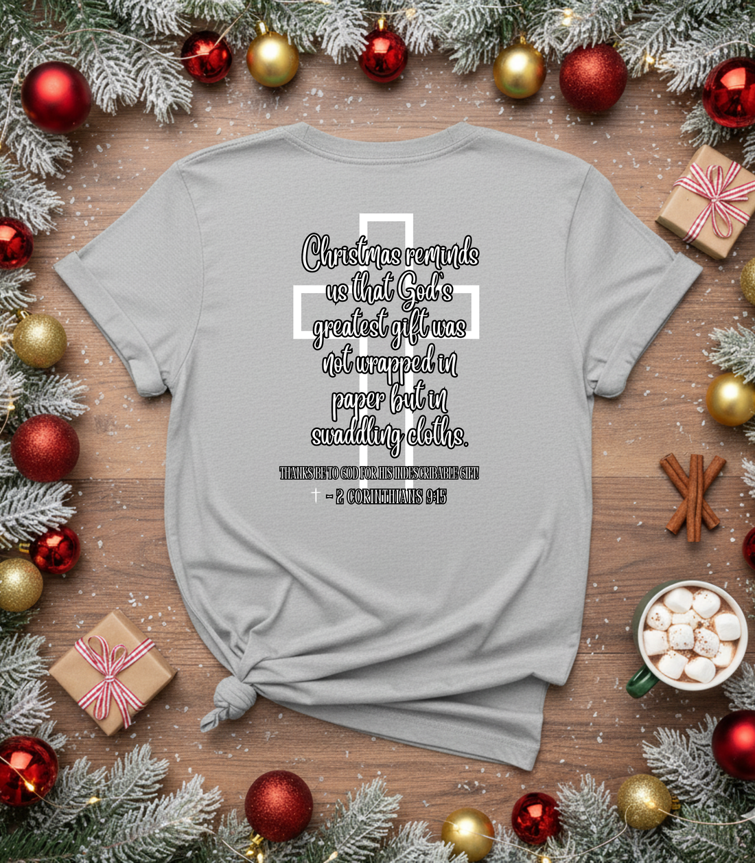 Gift Back Light Biblical T-shirt