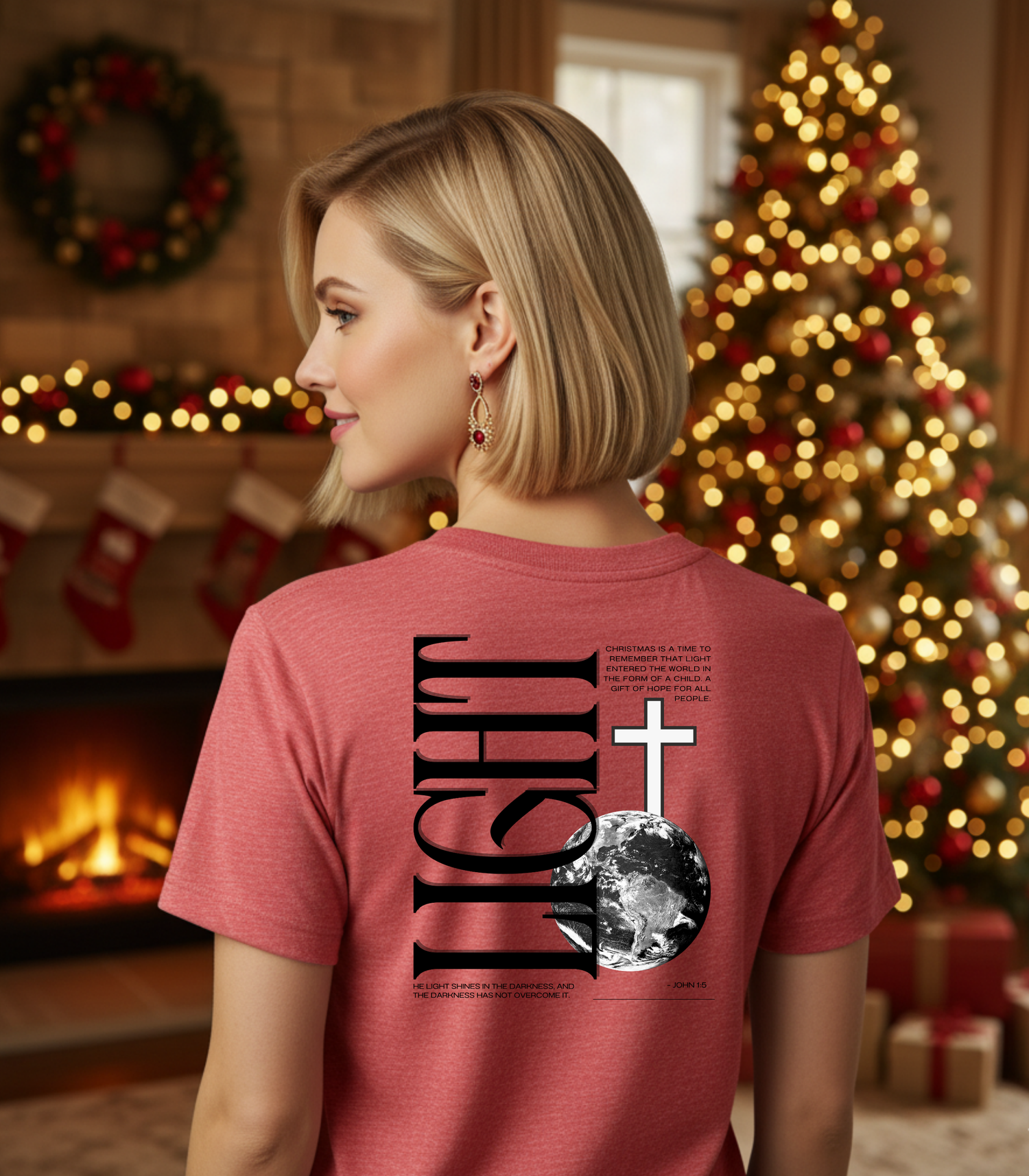 Light Back Light Biblical T-shirt