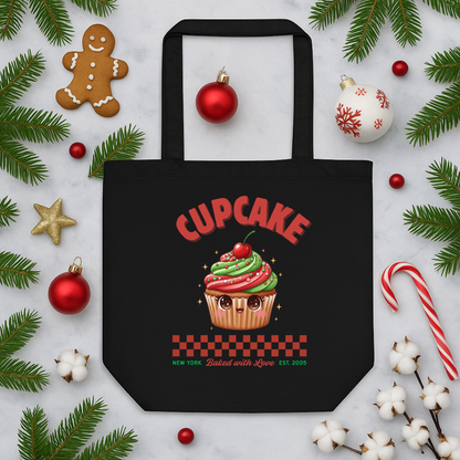 Cupcake: Baked With Love | Eco Tote Bag