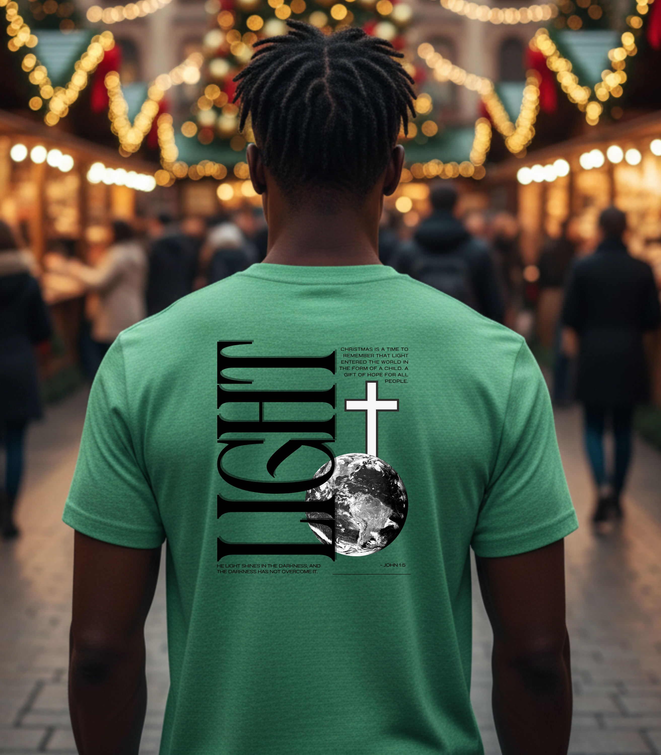 Light Back Light Biblical T-shirt