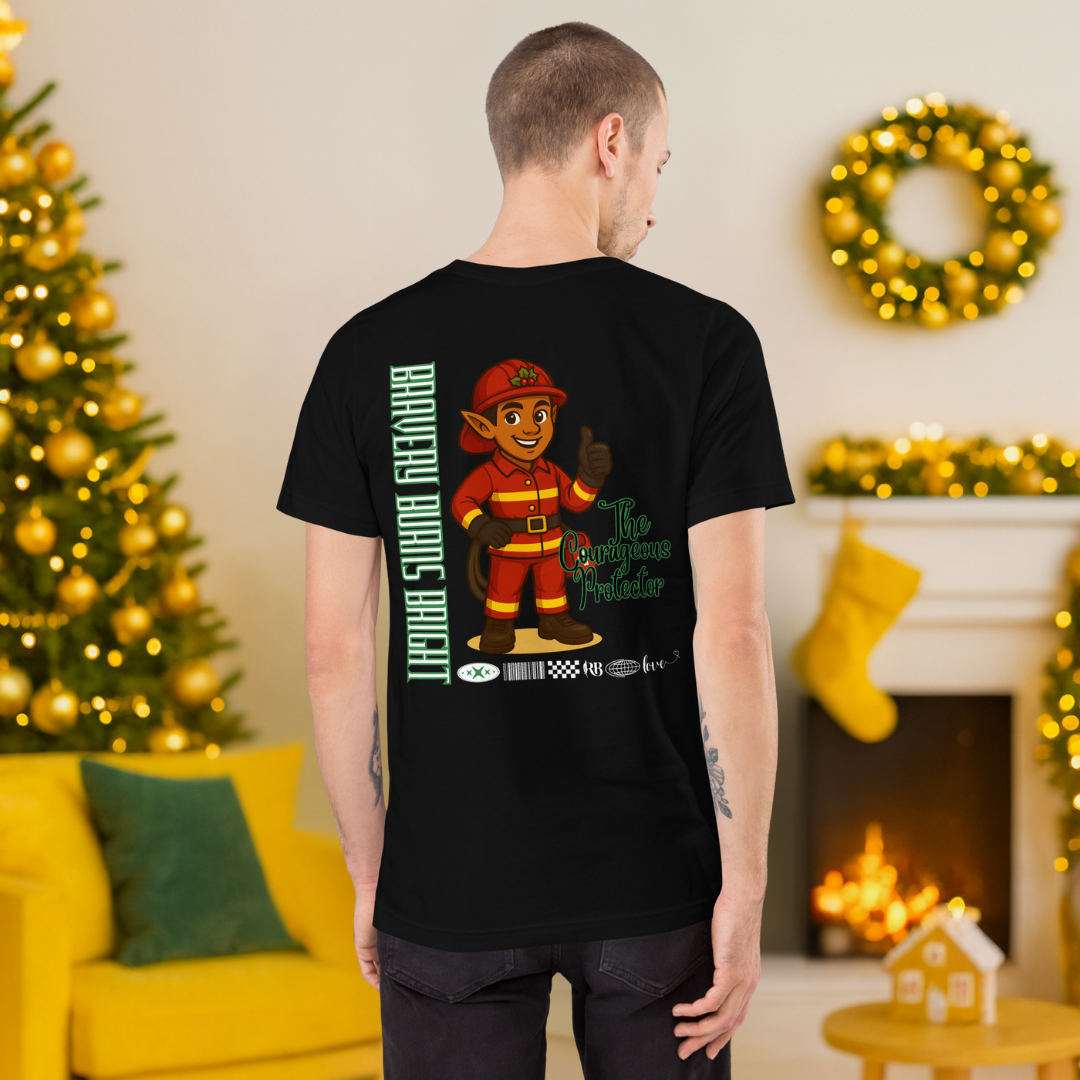 The Courageous Protector- Male Occupation T-shirt