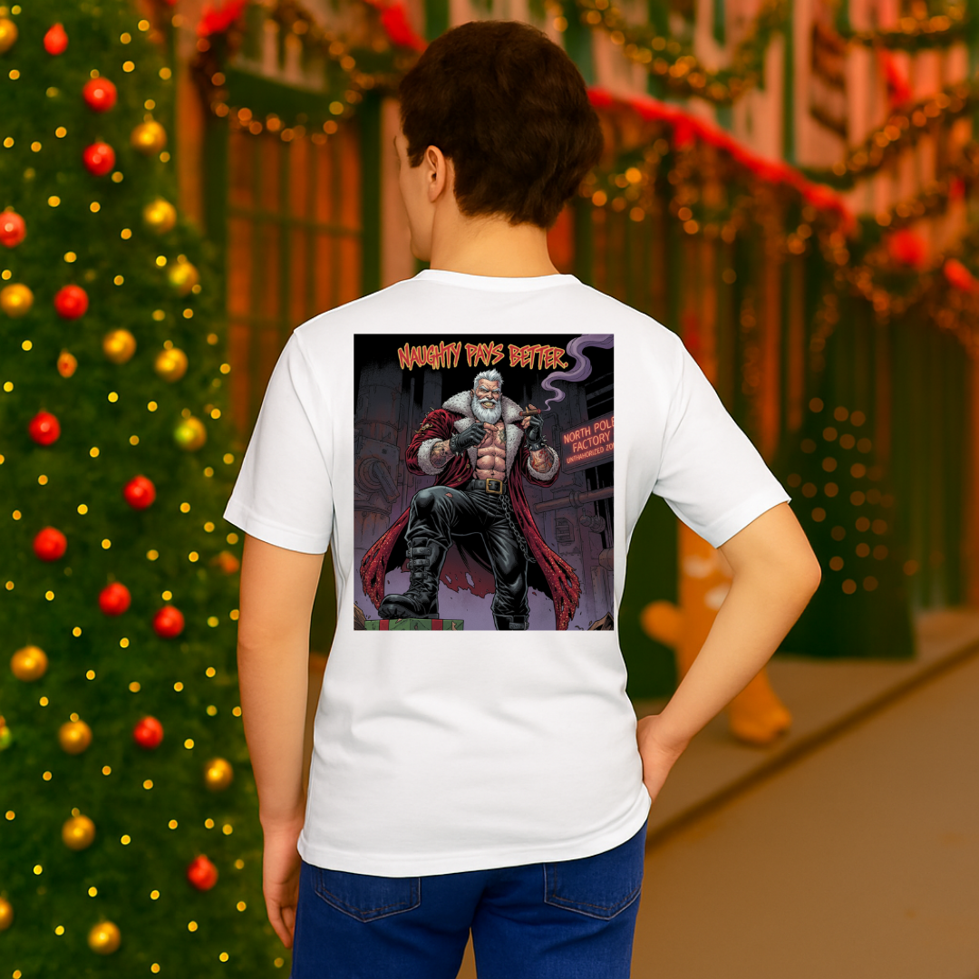 "Naughty Pays Better" | Adults t-shirt