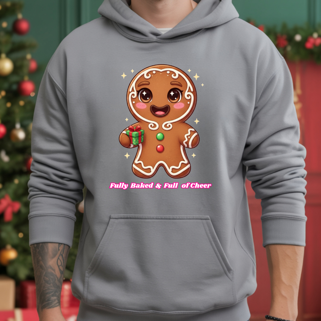 &quot;Fully Baked and Full of Cheer&quot; | Youth Hoodie