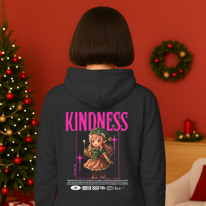 &quot;Kindness&quot;- Black | Youth Hoodie