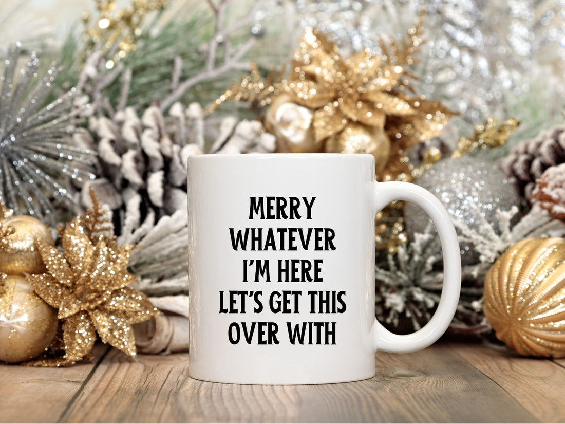 Get This Over Light Anti-Christmas / Bah Humbug White Mug | – RB Designa Co