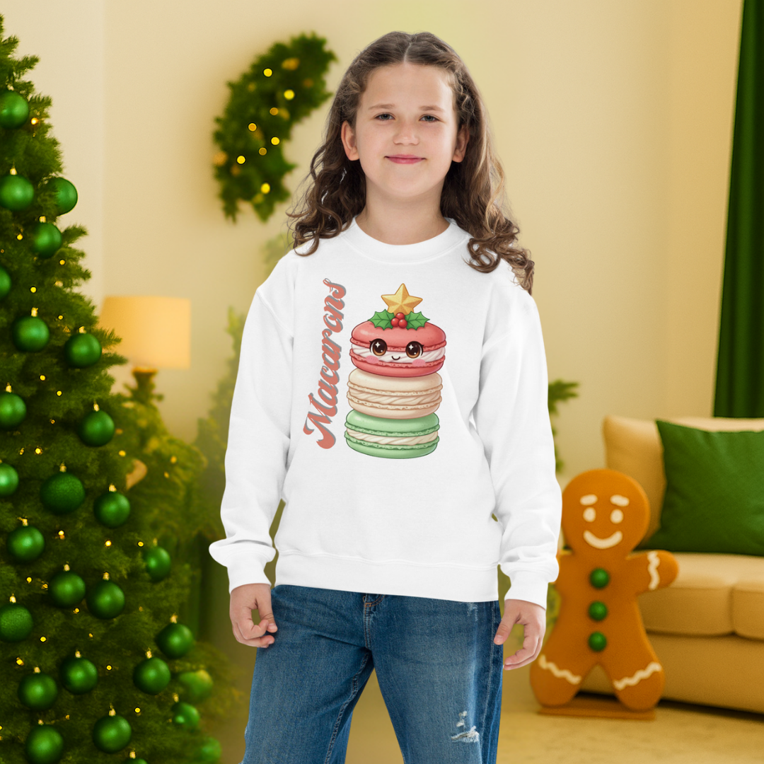 &quot;Macarons&quot; | Youth Sweatshirt