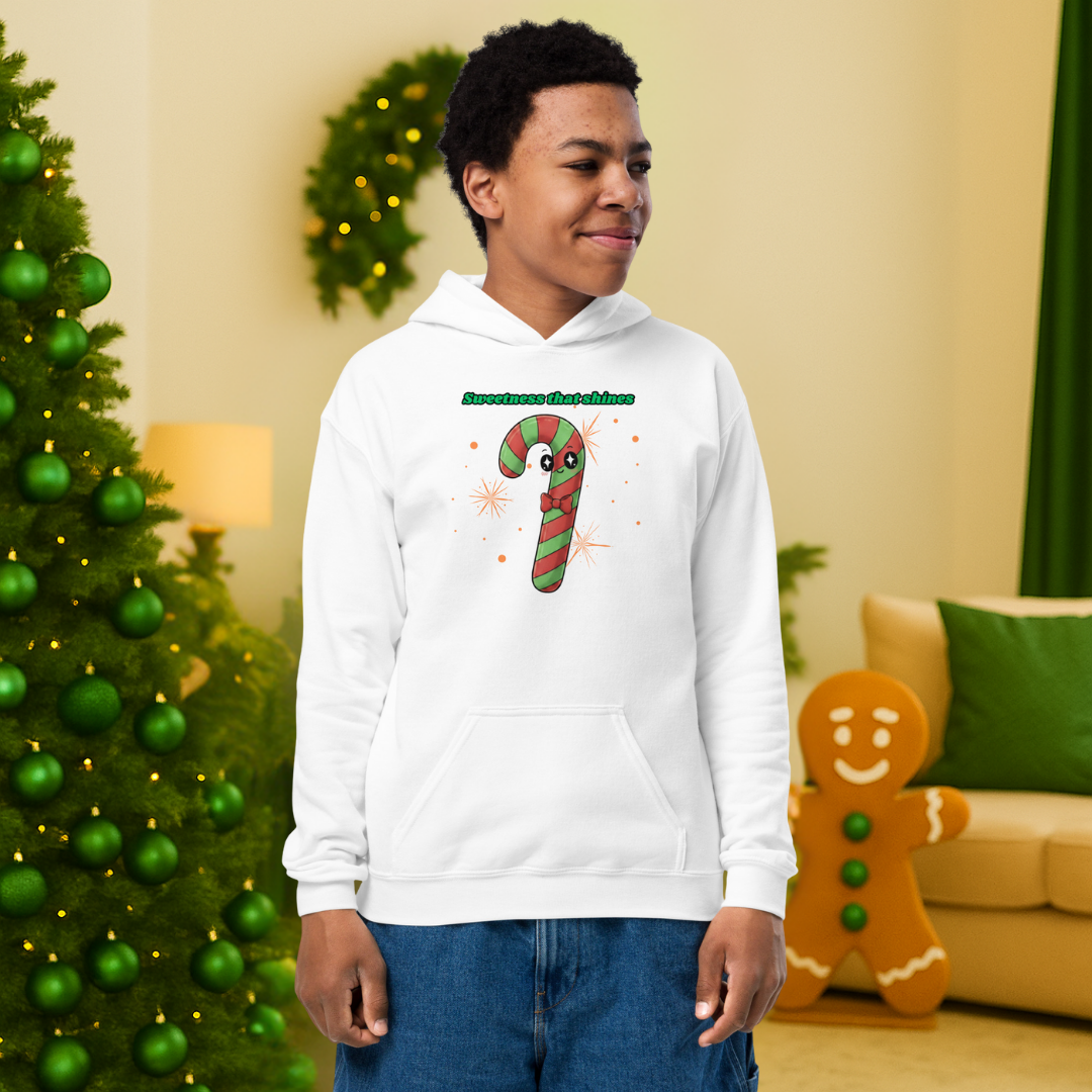 &quot;Sweetness That Shines&quot;- Black | Youth Hoodie