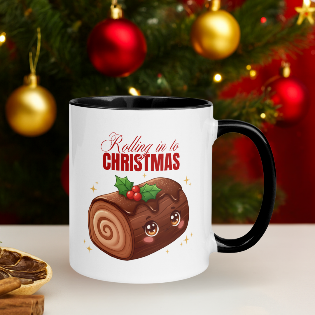 "Rolling in to Christmas" | Mug