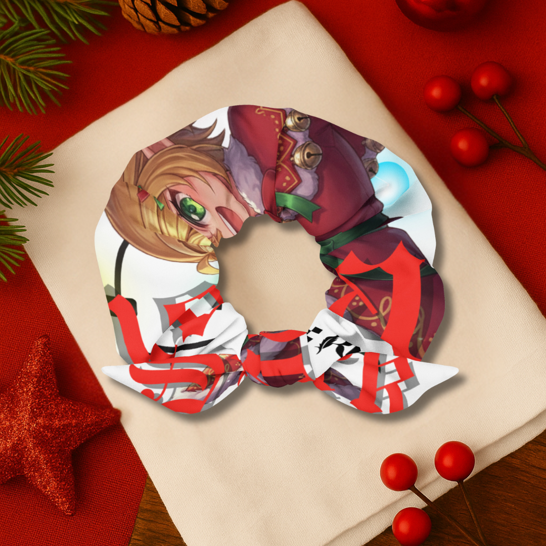 "Extrovert Spark"- Black | Scrunchie