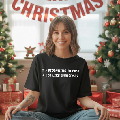 Costly Christmas Humbag Oversized T-shirt