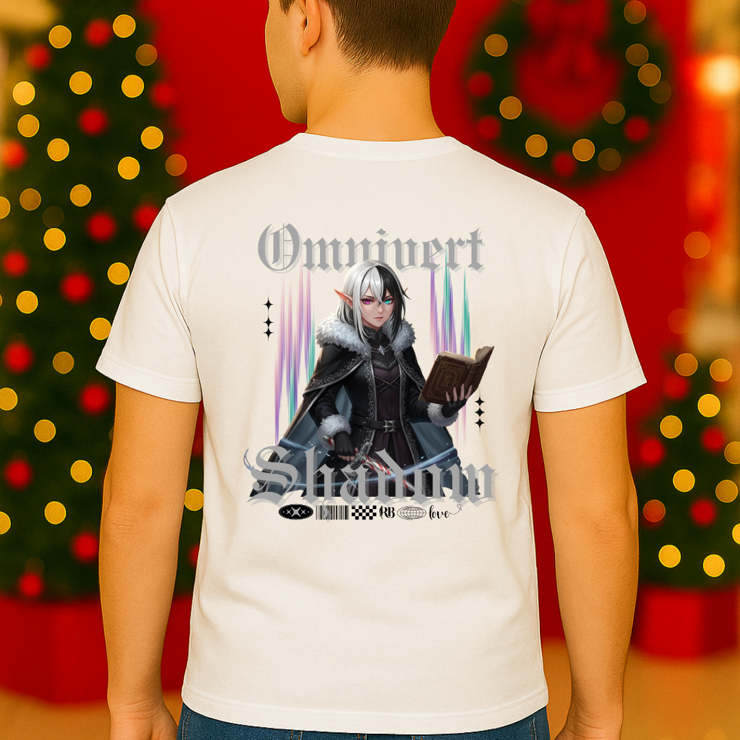 &quot;Omnivert Shadow&quot; | Youth Short Sleeve T-Shirt | Black | – RB Designa Co