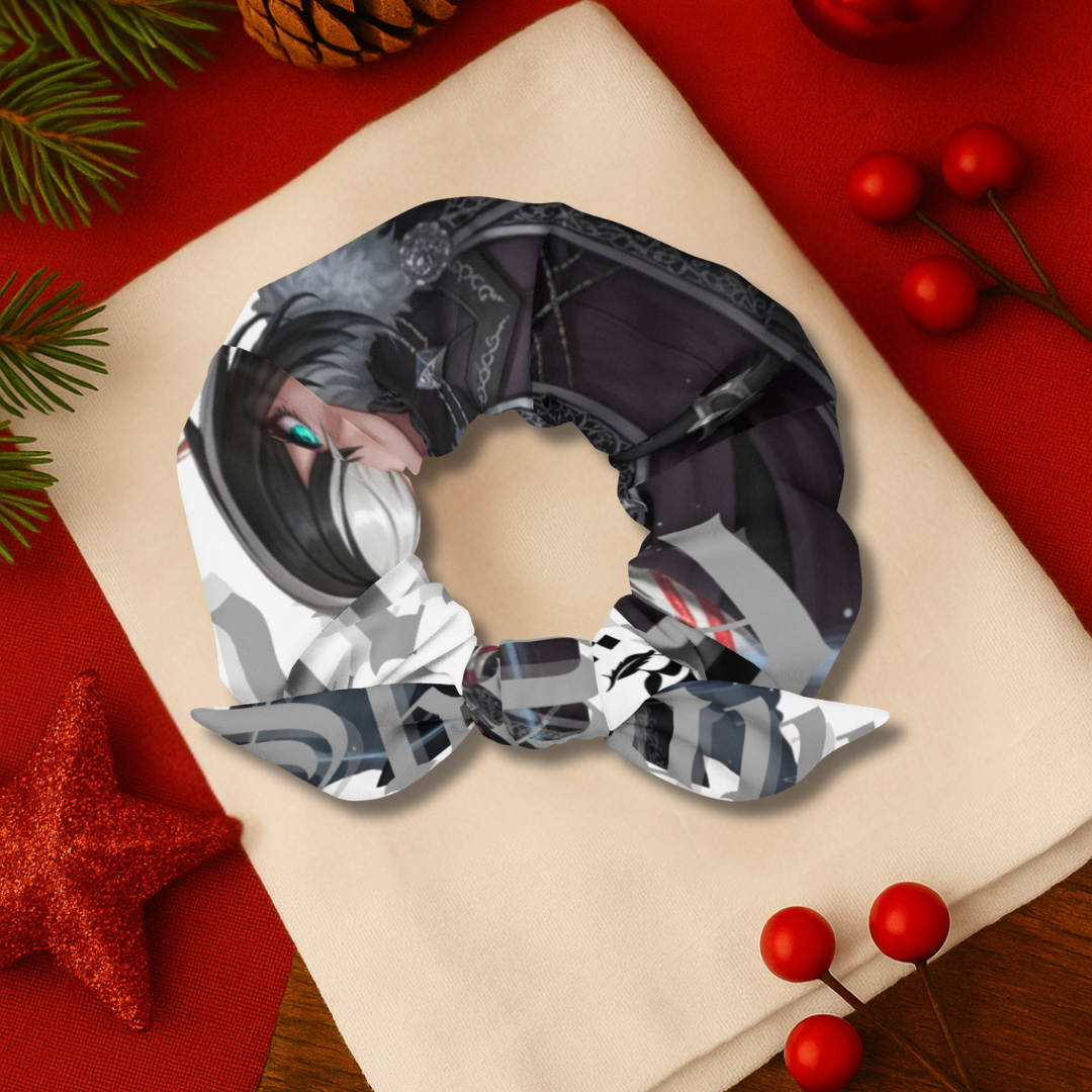 &quot;Omnivert Shadow&quot;- Black | Scrunchie