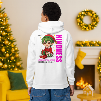 &quot;Kindness&quot;- Black | Youth Hoodie