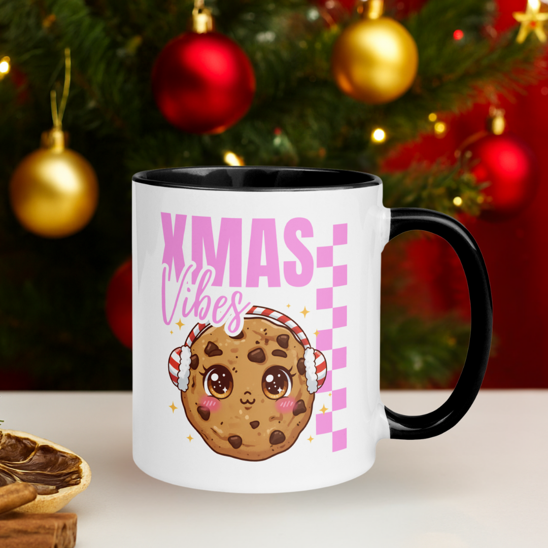 Xmas Vibes Cookie – Pink | Mug
