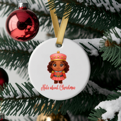 Girl Nutcracker Pink Kids &amp; Babies Ornament